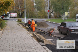 Текущий ремонт дорог в Московском