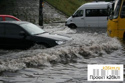 Непогода создала серьезные проблемы на дорогах Москвы
