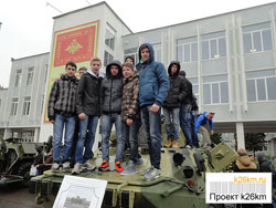 Призывники Московского посетили воинскую часть