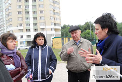 Встреча главы Дании Андрецовой с жителями деревни Картмазово