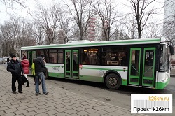 Автобус большой вместимости на маршруте №878
