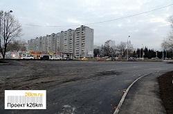 Возле ЦС «Московский» организован паркинг