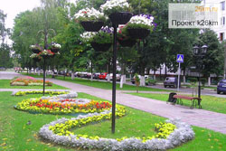Московский украсят 138 тысяч цветов