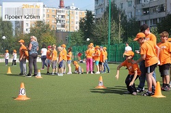 Спортивный детский праздник на стадионе «Московский»