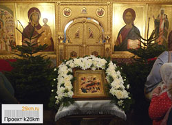 Расписание рождественских богослужений в храмах Московского