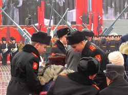 Кадеты-жуковцы приняли участие в патриотической акции на Красной площади
