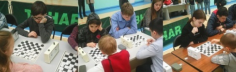 Команда из Московского приняла участие в соревнованиях по шашкам