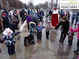 Новогодний праздник на Центральной площади