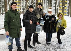 В акции «Покорми зимующих птиц!» приняло участие более 10 человек