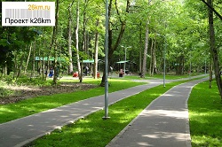 Открытие парка в Московском