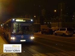 От города Московского до МЕГИ-Теплый Стан начал курсировать автобус №446