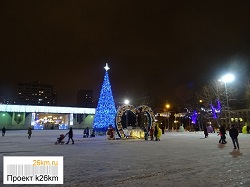 Московский активно украшают к Новому году