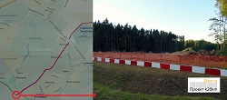 Продолжается строительство дороги Марьино - Саларьево