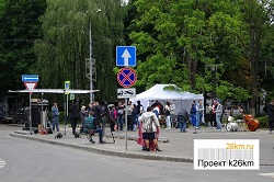 Съёмки в Московском