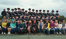 Кадеты из Московского приняли участие в параде на Поклонной горе