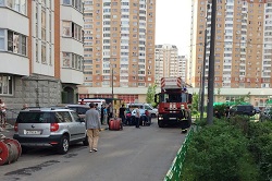 На улице Георгиевская во время пожара обнаружены тела двух погибших