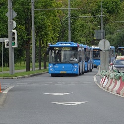 Места посадки пассажиров на компенсационные автобусы