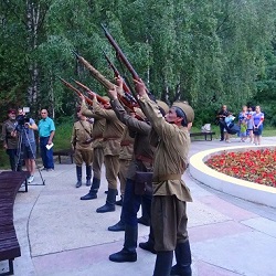 В Московском прошли памятные акции
