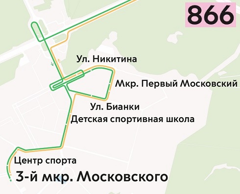 В Московском меняются автобусные маршруты