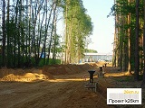 Фотоотчет о ходе строительства дорожки Московский-Филатов луг