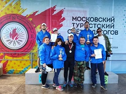 Педагоги школ Московского приняли участие в туристском слете